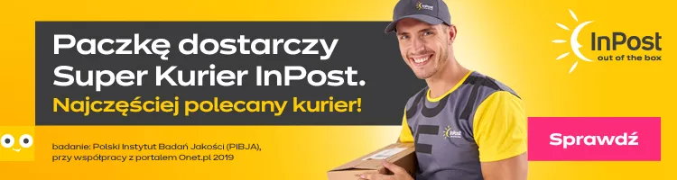 Baner kurier InPost - najczęściej polecany