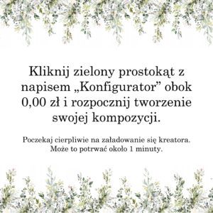 KREATOR KOMPOZYCJI KWIATOWYCH