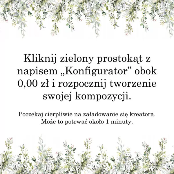 KREATOR KOMPOZYCJI KWIATOWYCH