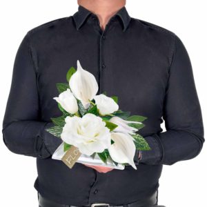 Stroiki na cmentarz - stroik na cmentarz, elegancka ozdoba dla grobu