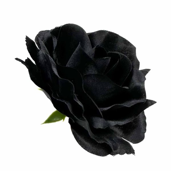 Róża rozwinięta - czarna - obrazek 2